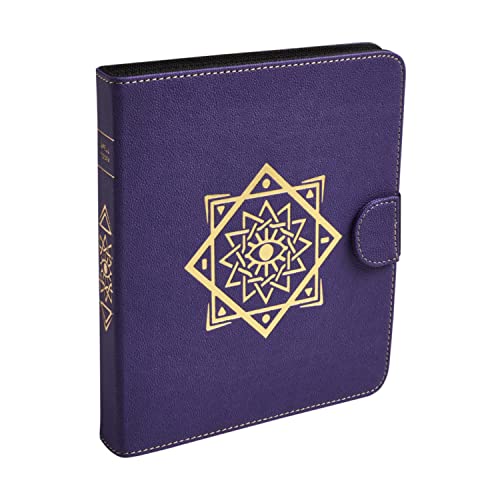 Dragon Shield: Roleplaying Spell Codex: Arcane Purple – Compatible with Official DND Spell Cards – Dry Erase Marker and 5e Compatible Spell Slot Tracker Included