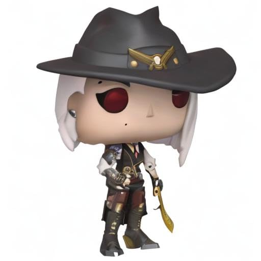 Funko 36580 Pop! Games: OverwatchAshe, Standard, Multicolor