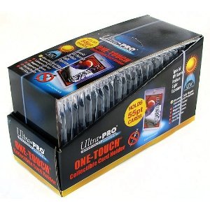Box of 25 Ultra Pro 55pt One Touch Magnetic UV Protected Card Holders