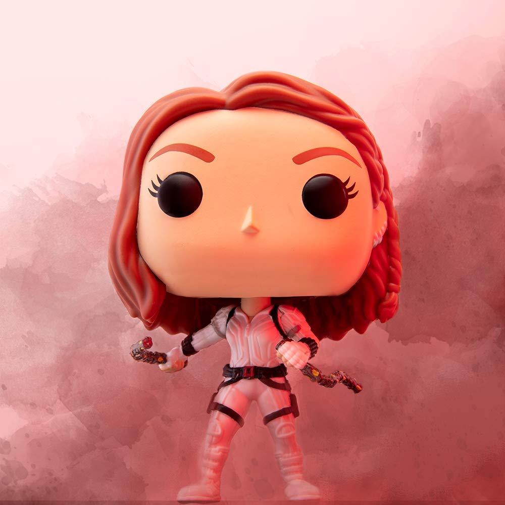 Funko Pop! Marvel: Black Widow – Black Widow in White Suit Vinyl Bobblehead