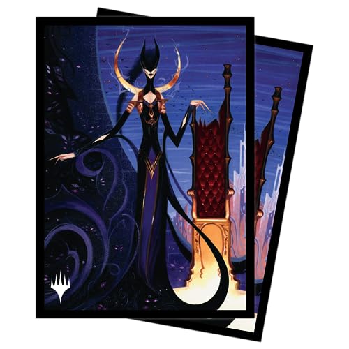 Ultra Pro - MTG Wilds of Eldraine Ashiok, Wicked Manipulator Standard Deck Protector Sleeves (100ct) Protect MTG Cards from Scuffs & Scratches, Safely Store Collectible Cards