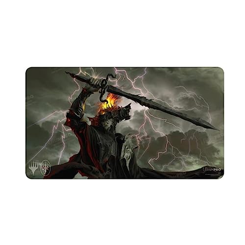 Ultra PRO - The Lord of The Rings: Tales of Middle-Earth Card Playmat Featuring: (Sauron Wielding Power) for MTG, Protect Cards During Gameplay, Use as Mousepad, & Desk Mat