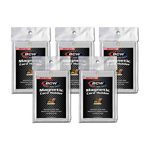 BCW 360 pt Magnetic Card Holder - 5 ct