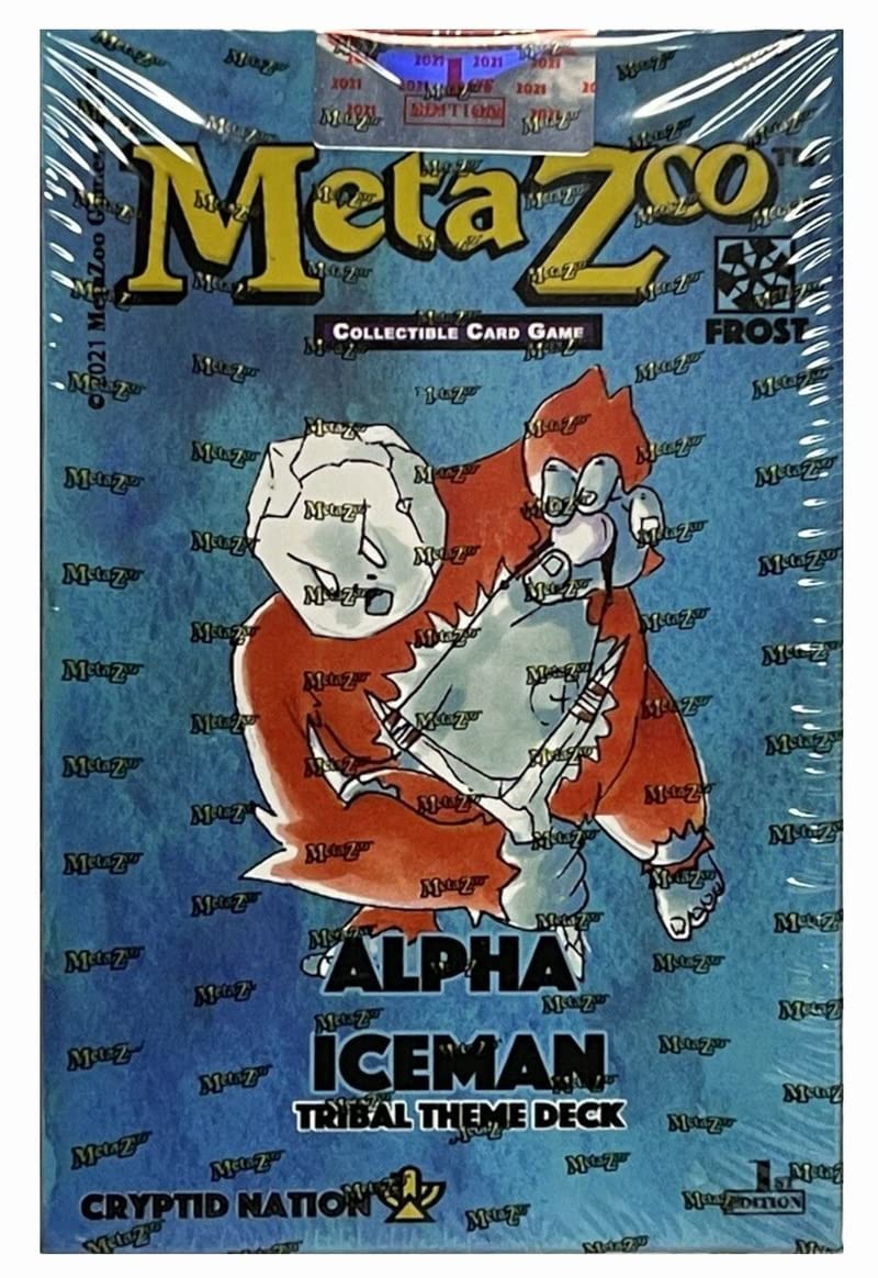 MetaZoo Cryptid Nation - Tribal Theme Deck (Alpha Iceman) (2nd Edition)