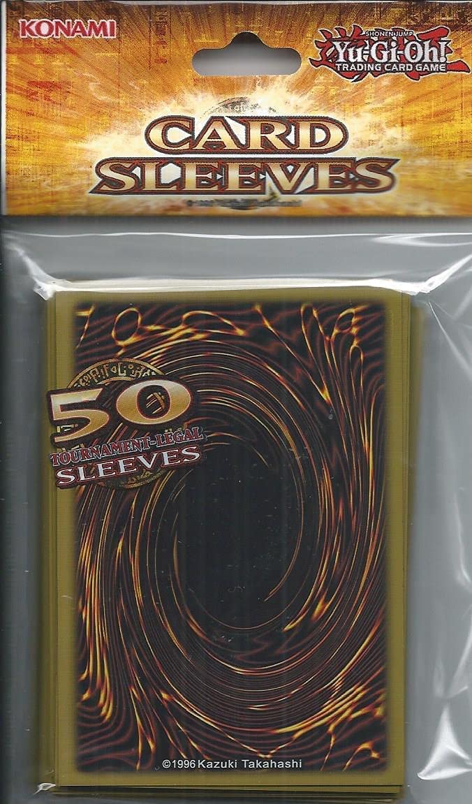 Konami YUGIOH Back - Official Duelist Card Sleeves - Deck Protectors (50 Count/Pack)