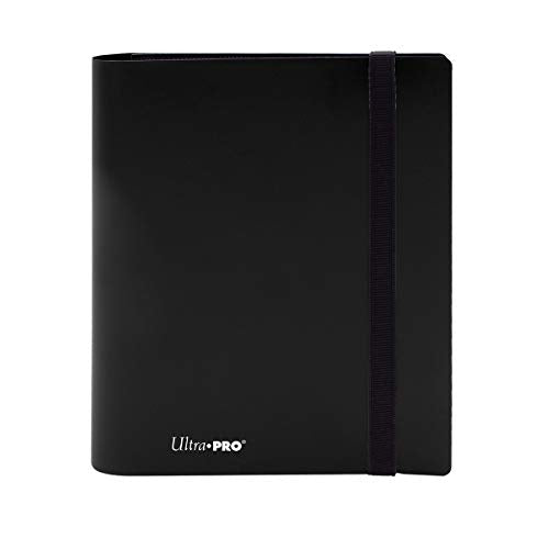 Ultra Pro E-15376 Eclipse 4 Pocket Pro Binder-Jet Black