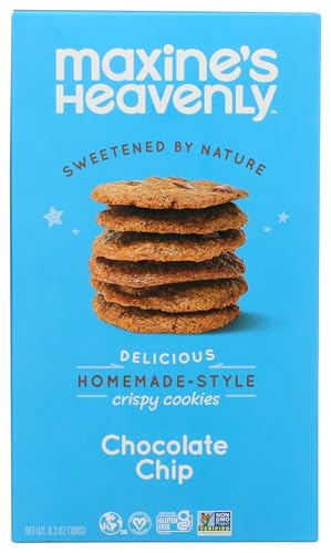 MAXINES HEAVENLY COOKIES Crispy Chocolate Chip Cookies, 6.3 OZ