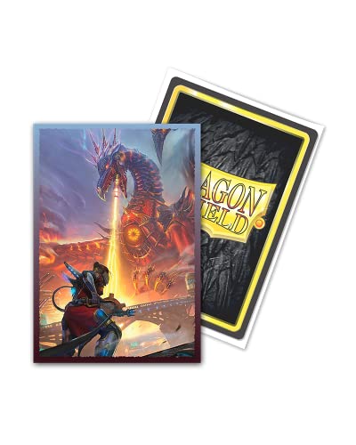 Arcane Tinmen Dragon Shield Sleeves– Matte Limited Edition Brushed Art Japanese: Boly Reaper 60CT- Card Sleeves are Smooth & Tough - Compatible with Yugioh & Cardfight Vanguard (AT-12611)