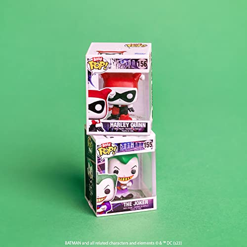 Funko Bitty Pop! DC Mini Collectible Toys 4-Pack - The Joker, Batgirl, Batman & Mystery Chase Figure (Styles May Vary)