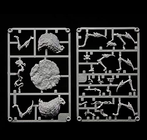 WizKids D&D Frameworks: DRIDER Paint Kit - All-in-One Kit. Unpainted Drider Figure, Paints, and Brushes. Dungeons & Dragons, 1 Count (Pack of 1)