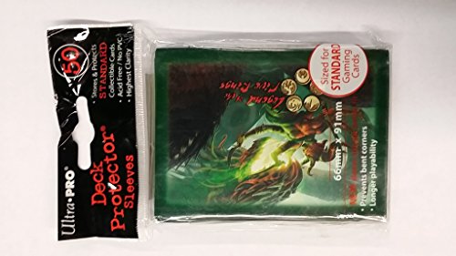 Ultra Pro Kali Ma vs Fu Leng L5R 50 Count Green Plastic Card Sleeves