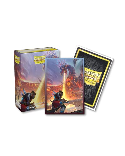 Arcane Tinmen Dragon Shield Sleeves– Matte Limited Edition Brushed Art Japanese: Boly Reaper 60CT- Card Sleeves are Smooth & Tough - Compatible with Yugioh & Cardfight Vanguard (AT-12611)
