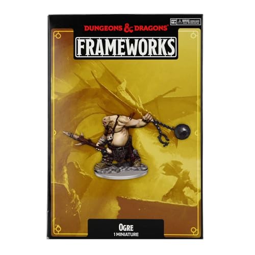 WizKids D&D Frameworks: Ogre - Unpainted and Unassembled