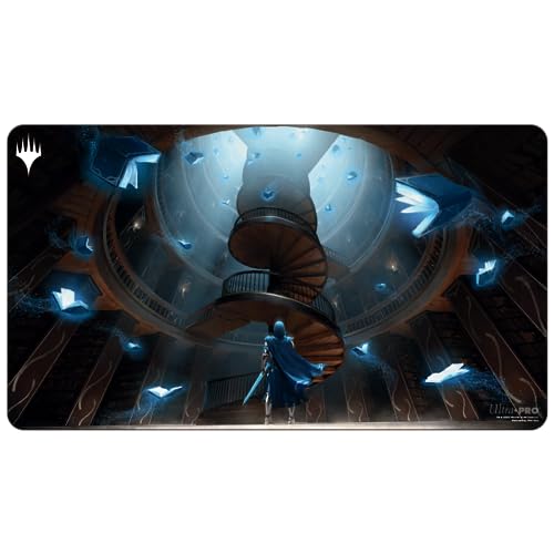 Ultra Pro - Wilds of Eldraine Playmat Virtue of Knowledge for Magic: The Gathering, MTG Card Playmat, Use as Oversize Mouse Pad, Desk Mat, Gaming Playmat, TCG Card Game Table Mat