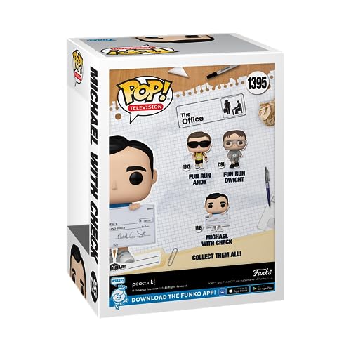 Funko Pop! TV: The Office - Michael with Check
