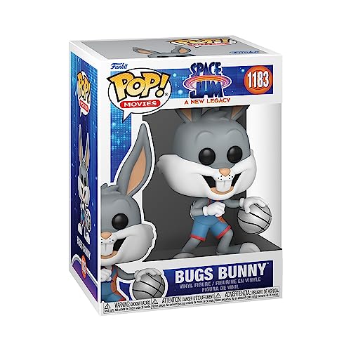 POP Funko Movies: Space Jam 2 - Bugs Dribbling, Multicolor, (59246)