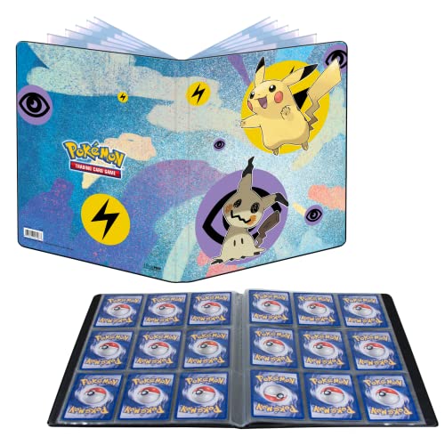 Ultra Pro | Pokemon Pikachu & Mimikyu 9-Pocket Folder | Trading Card Accessory | Ages 6+