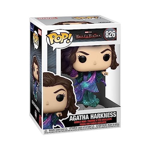 Funko POP Pop! Marvel: Wandavision - Agatha Harkness Vinyl Figure, Multicolor, 3.75 inches