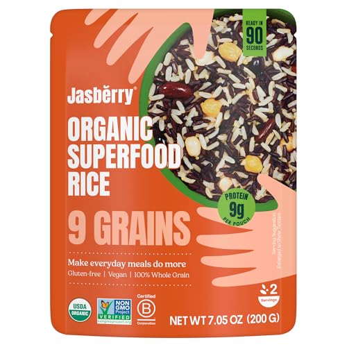 Jasberry, Rice Superfood 9 Grains Organic, 7.05 Ounce
