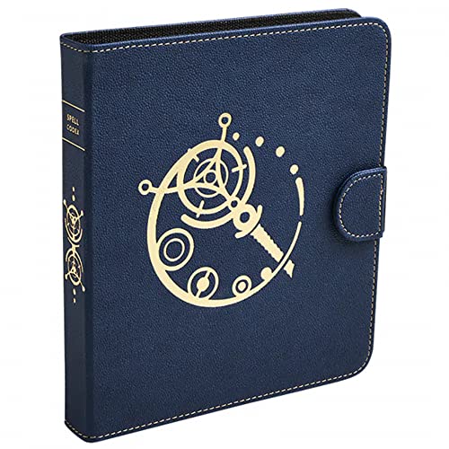 Dragon Shield: Roleplaying Spell Codex: Midnight Blue – Compatible with Official DND Spell Cards – Dry Erase Marker and 5e Compatible Spell Slot Tracker Included