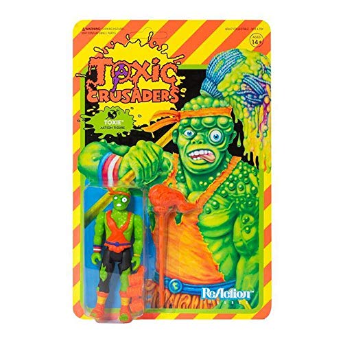 Super7 Toxic Crusaders: Toxie Reaction Figure, Multicolor, One Size