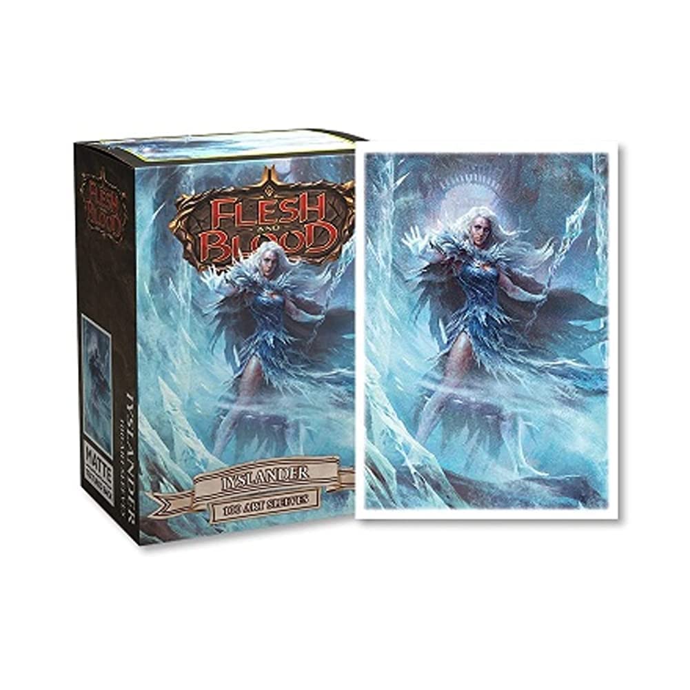 Arcane Tinmen Dragon Shield Sleeves – Flesh and Blood: Iyslander 100 CT - MTG Card Sleeves are Smooth & Tough - Compatible with Pokemon & Magic The Gathering Card Sleeves (AT-16052)