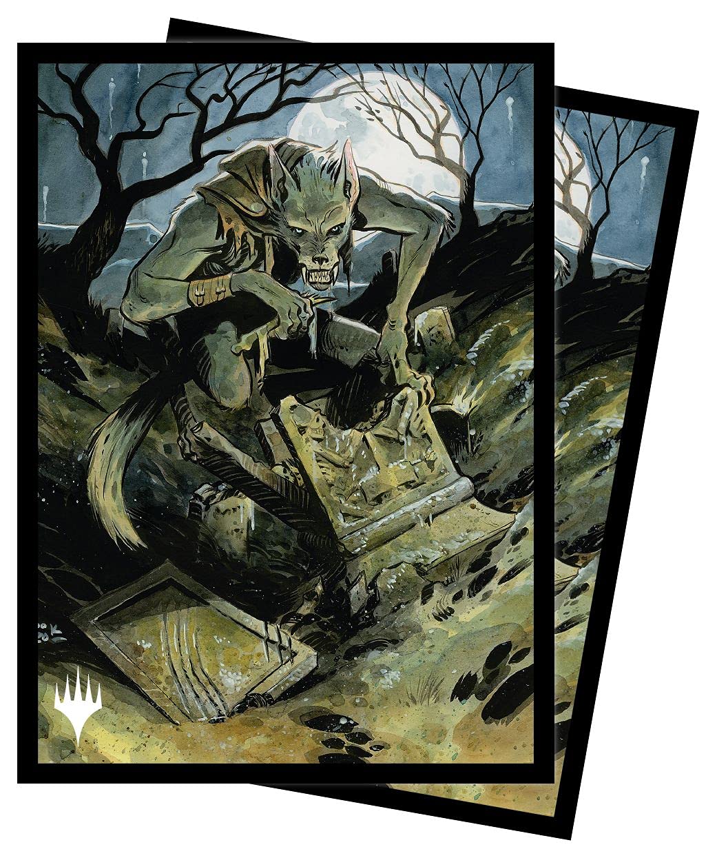 Innistrad Midnight Hunt 100ct Sleeves V3 Featuring Graveyard Glutton for Magic