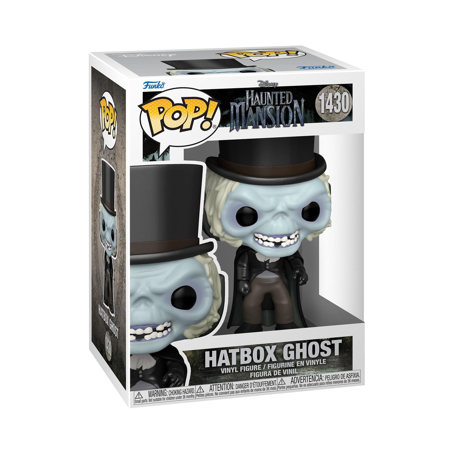 FUNKO POP! DISNEY: Haunted Mansion (Movie) - Hatbox Ghost