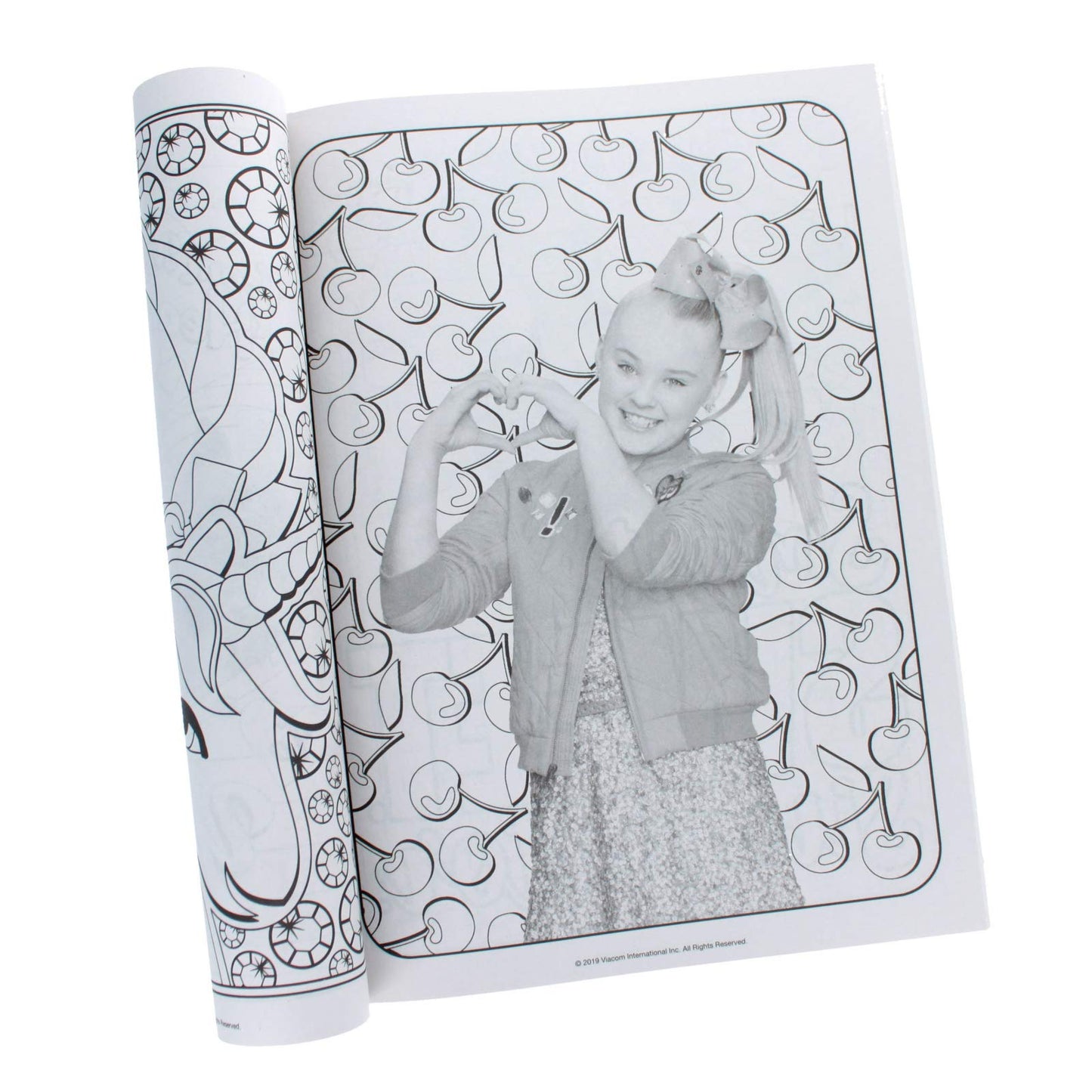 Activity Books JoJo Siwa Gigantic 192 Page Coloring Book with Door Hanger on Back