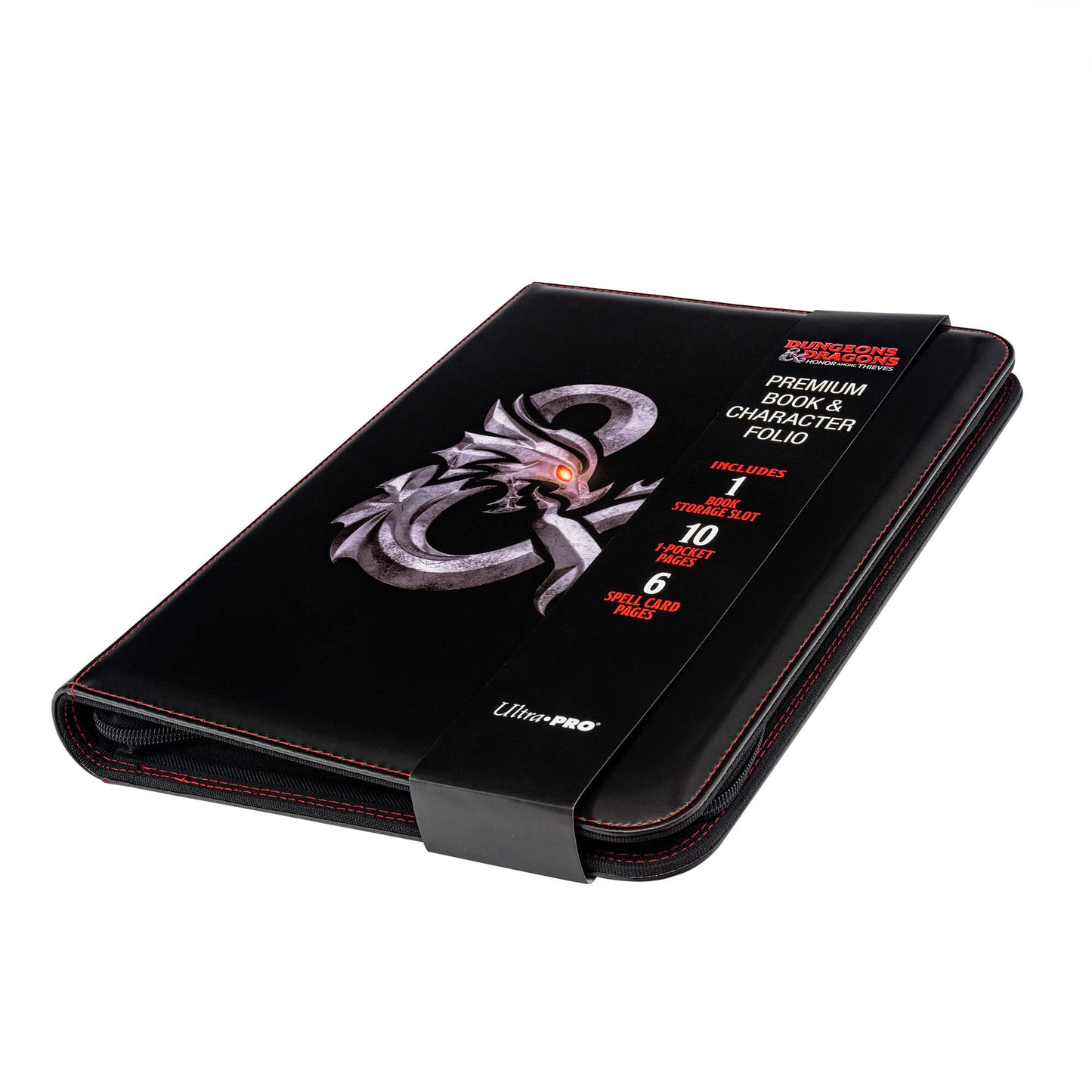 Ultra Pro - Dungeons & Dragons: Honor Among Thieves Printed Leatherette Book Folio - Perfect for Protecting Your Players Handbook, Sized to Fit D&D Sourcebook, Includes Six 9-Pocket Pages for Cards