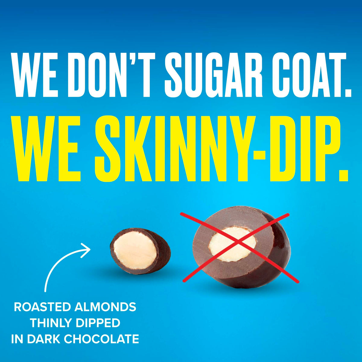 SkinnyDipped Covered Almonds