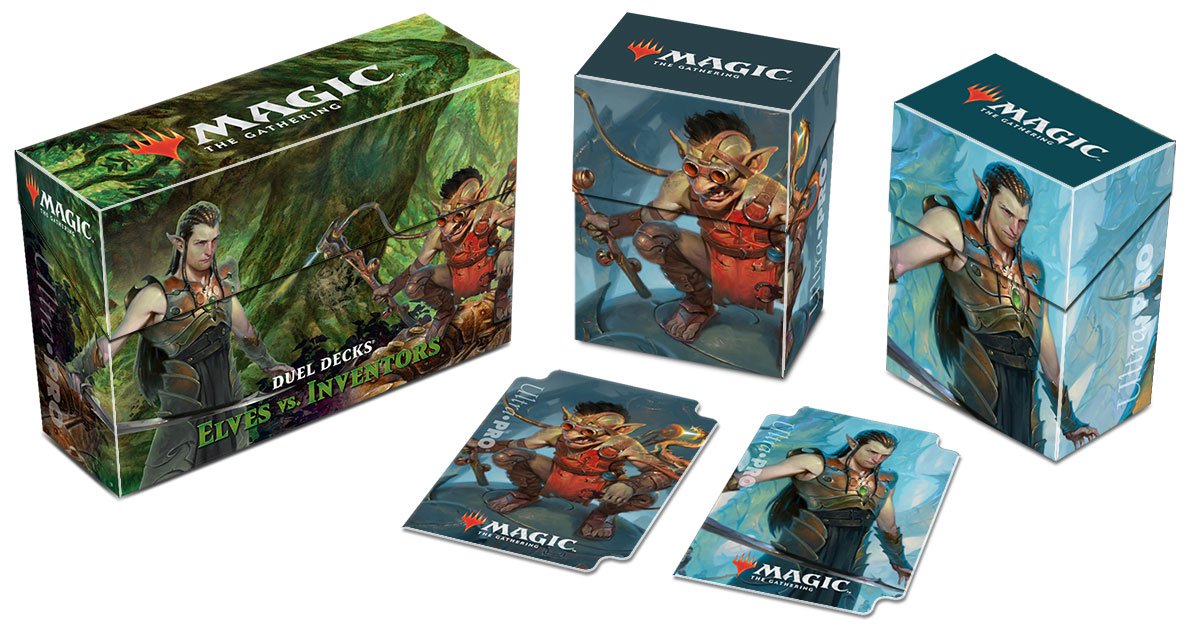 Ultra Pro Magic: The Gathering Duel Deck "Elves vs Inventors" Deck Box
