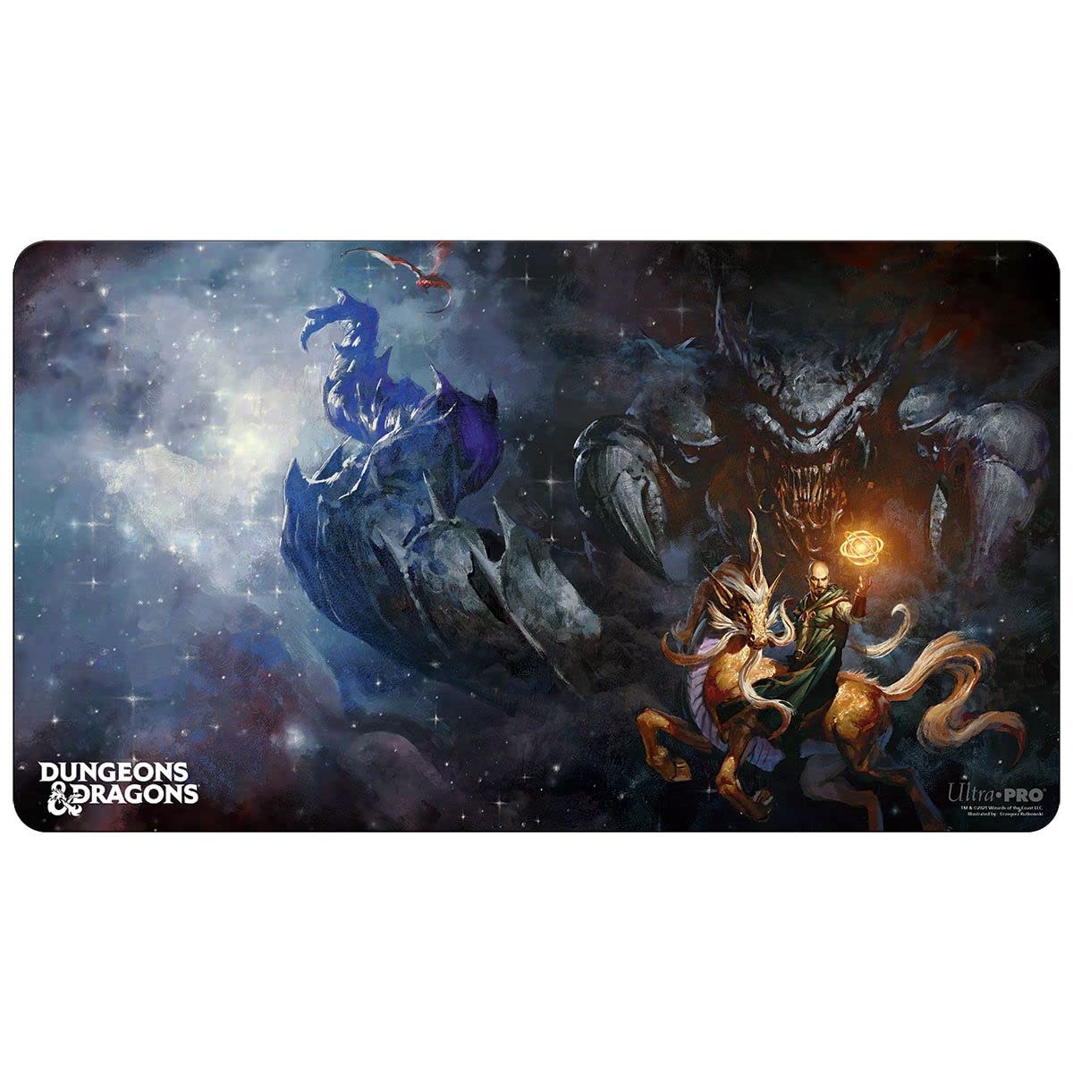 Ultra Pro - Dungeons & Dragons Mordenkainen Playmat - Card Playmat Great for Card Games and Battles Against Friends and Enemies, Perfect for at Home Use As a Mousepad for PC or Desk Mat