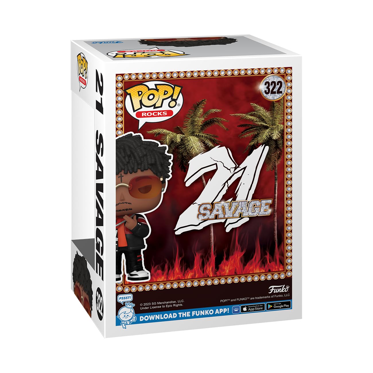 Funko Pop! Rocks: 21 Savage
