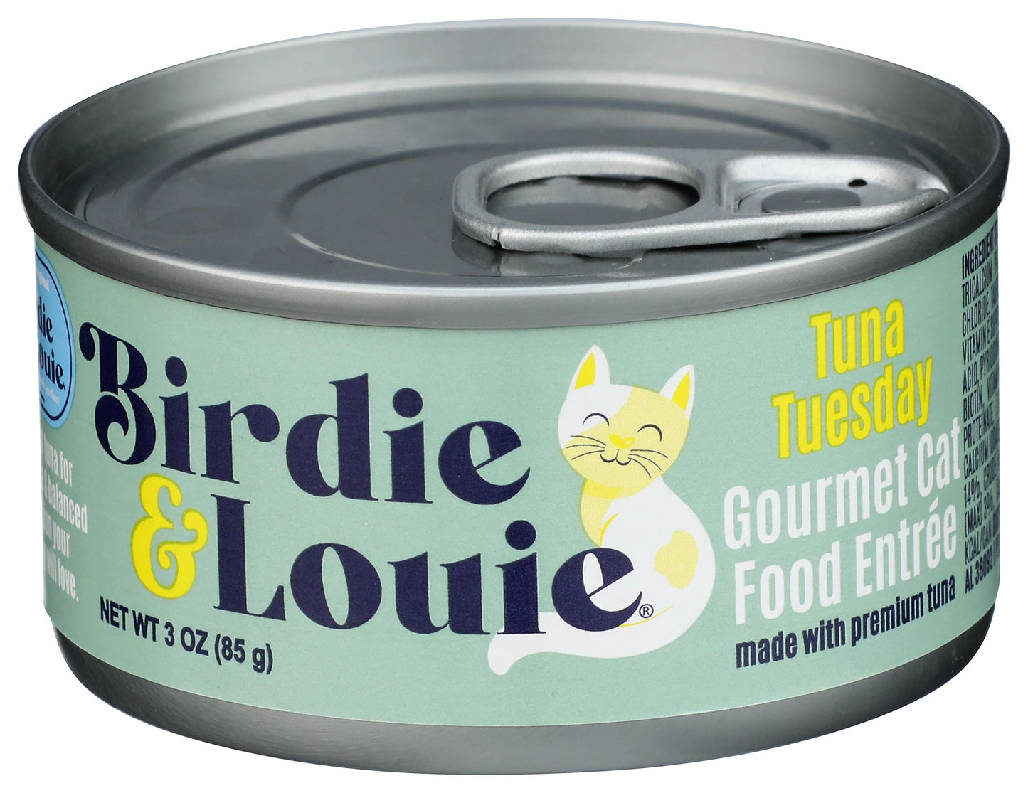 Birdie & Louie, Cat Food Wet Tuna Tuesday, 3 Ounce