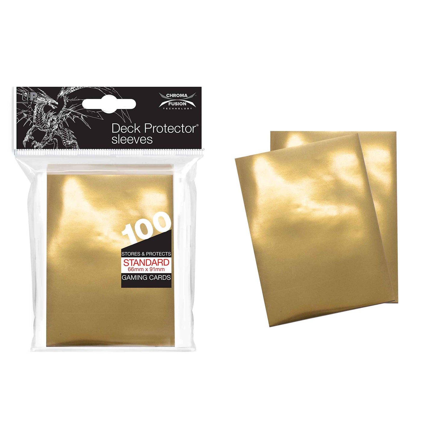 Ultra Pro Vintage Gold Standard Deck Protectors 100ct