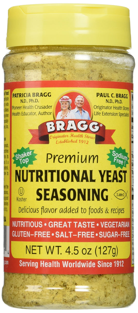 Bragg's Nutritional Yeast 4.5oz 2 Pack