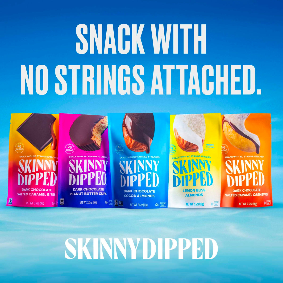 SkinnyDipped Covered Almonds