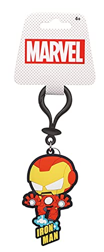 Marvel Iron Man Soft Touch PVC Bag Clip
