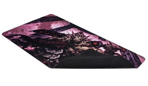 Ultra PRO - March of The Machine Card Playmat ft. Brimaz, Blight of Oreskos for MTG - Protect Your Cards During Gameplay from Scuffs & Scratches, Perfect as Oversized Mouse Pad for Gaming & Desk Mat