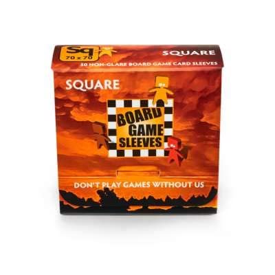 5 Packs Arcane Tinmen Non-Glare Board Game Sleeves 50 ct Square Size Card Sleeves Value Bundle!