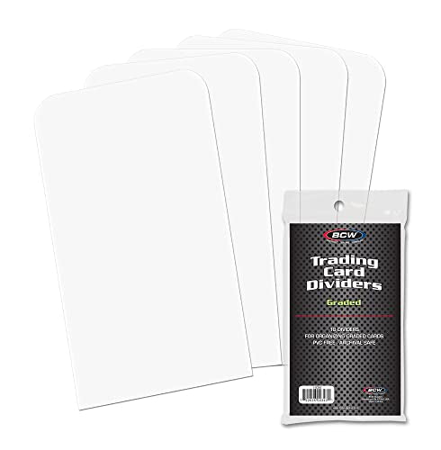 BCW Graded Card Dividers - 10 ct