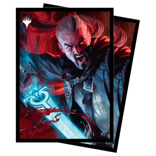 Magic: The Gathering - Innistrad Crimson Vow 100ct Sleeves V6 Featuring Odric, Blood-Cursed - Protect Your Cards with ChromaFusion Technology and Always Be Ready for Battle