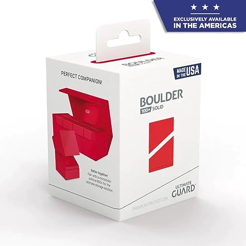 Ultimate Guard Boulder Deck Case 100+ Standard Size Clear, UGD010894
