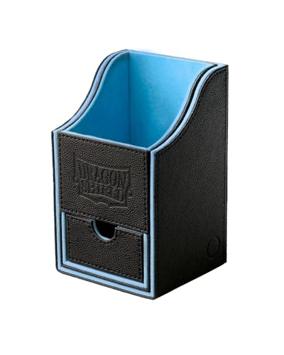 Arcane Tinman Dragon Shield: Nest Plus Deck Box - Black & Blue, Large AT-40203