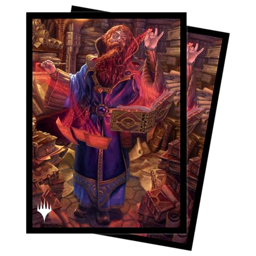 Ultra PRO - MTG Commander Masters 100ct Standard Size Card Sleeves - Vibrant Artwork, Matte Finish with ChromaFusion Technology, Protect Magic: The Gathering Cards Deck Protectors