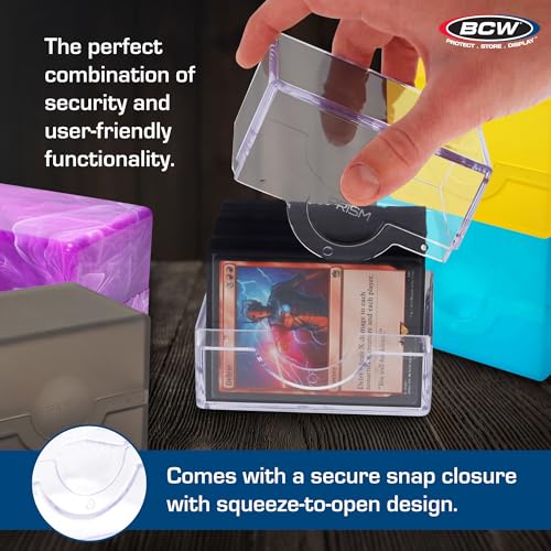 BCW Spectrum Prism Deck Case - Polished Fuchsia
