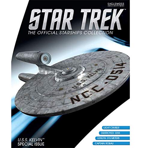 Star Trek The Official Starships Collection | U.S.S. Kelvin Special Edition by Eaglemoss Hero Collector