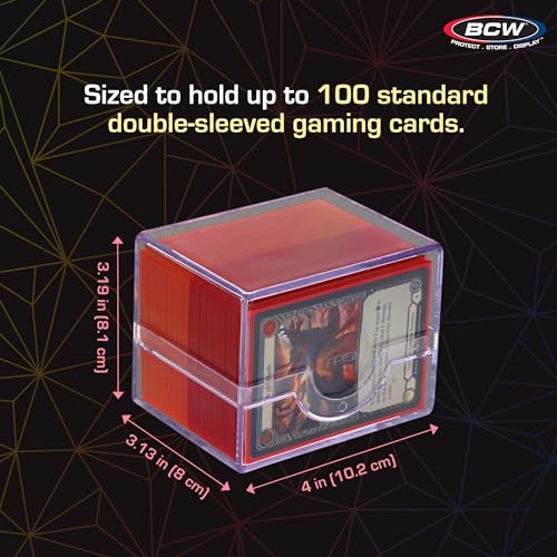 BCW Spectrum Prism Deck Case - Polished Lime Green